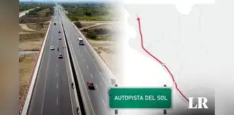 Autopista del Sol: ¿cuáles son las regiones que une y cómo va el avance? Autopista del Sol: ¿cuáles son las regiones que une y cómo va el avance?