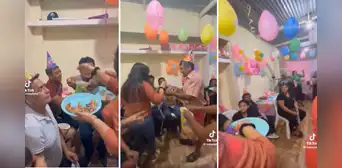 "Niño eterno": familia organizó cumpleaños de adultos con temática infantil en Tumbes "Niño eterno": familia organizó cumpleaños de adultos con temática infantil en Tumbes