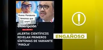 La variante pirola no genera síntomas específicos de la COVID-19 ni es una bacteria