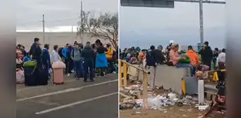 Tacna: Policía controla ingreso a más de 100 ciudadanos extranjeros en frontera con Chile Tacna: Policía controla ingreso a más de 100 ciudadanos extranjeros en frontera con Chile