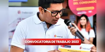 ¿Buscas empleo? Indecopi abre convocatoria en 6 regiones con pagos desde S/2.500: cómo postular