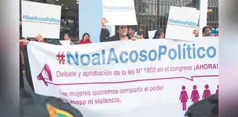 Jurado Nacional de Elecciones plantea proyecto contra acoso político a mujeres