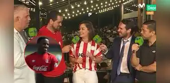 Larissa Riquelme irrumpe en 'Al ángulo' después del Perú vs. Paraguay y Jefferson Farfán los trolea Larissa Riquelme irrumpe en 'Al ángulo' después del Perú vs. Paraguay y Jefferson Farfán los trolea