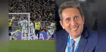 Juan Pablo Varsky quedó rendido ante el golazo de Messi contra Ecuador: "Qué hijo de mil p..." Juan Pablo Varsky quedó rendido ante el golazo de Messi contra Ecuador: "Qué hijo de mil p..."