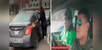 Carabayllo: policías se dan a la fuga tras ser captados exigiendo una coima de S/30 a conductor Carabayllo: policías se dan a la fuga tras ser captados exigiendo una coima de S/30 a conductor