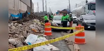 SJL: hallan cadáver de hombre en la autopista Ramiro Prialé SJL: hallan cadáver de hombre en la autopista Ramiro Prialé