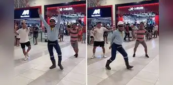 "¿Cómo mantiene esa figura?": el 'Ingeniero Bailarín' luce sus mejores pasos en el Mall Aventura Iquitos "¿Cómo mantiene esa figura?": el 'Ingeniero Bailarín' luce sus mejores pasos en el Mall Aventura Iquitos