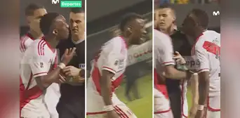El inédito video de la furiosa reacción de Luis Advíncula con el árbitro tras ser expulsado El inédito video de la furiosa reacción de Luis Advíncula con el árbitro tras ser expulsado