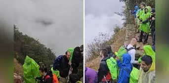 Turistas viajaron a Machu Picchu, pero la encontraron cubierta de neblina: “Mis ahorros” Turistas viajaron a Machu Picchu, pero la encontraron cubierta de neblina: “Mis ahorros”