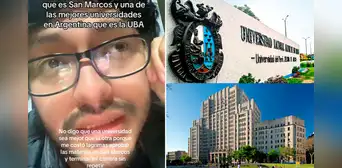 Peruano que estudió en la UNMSM y la UBA de Argentina asombra al revelar las diferencias entre ambas Peruano que estudió en la UNMSM y la UBA de Argentina asombra al revelar las diferencias entre ambas