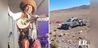 Néstor Layme, reconocido cantante, falleció en Arequipa junto a su suegra e hijo tras accidente