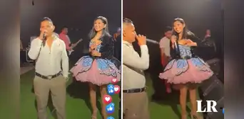 Yarita Lizeth coquetea en pleno escenario con cantante de cumbia: “¿Estás soltero todavía?” Yarita Lizeth coquetea en pleno escenario con cantante de cumbia: “¿Estás soltero todavía?”