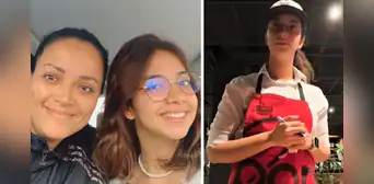 Mariella Zanetti sorprende a su hija al ir al local donde trabaja como mesera: "Apúrese con el pedido"