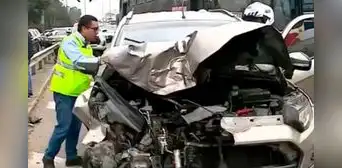 Surco: múltiple choque deja 3 heridos de gravedad cerca del puente Primavera Surco: múltiple choque deja 3 heridos de gravedad cerca del puente Primavera
