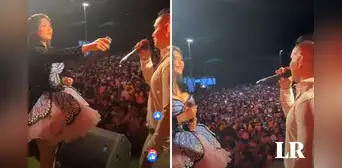 Yarita Lizeth olvidó letra de canción en presentación con cantante de cumbia: “Se pusieron nerviosos” Yarita Lizeth olvidó letra de canción en presentación con cantante de cumbia: “Se pusieron nerviosos”