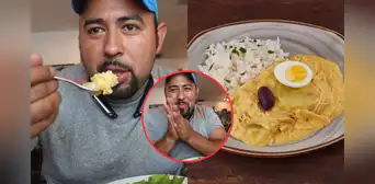 Extranjero prueba AJÍ DE GALLINA y su reacción se vuelve viral: “Es un poema para el paladar” Extranjero prueba AJÍ DE GALLINA y su reacción se vuelve viral: “Es un poema para el paladar”