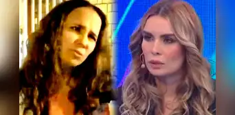 Érika Villalobos incómoda por preguntas sobre Fiorella Retiz: "¿En verdad quieres que conteste eso?"