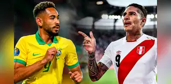 Goleador de Brasil elogió a Perú y se declaró fanático de Paolo Guerrero: "Será recordado"