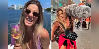 Alejandra Baigorria orgullosa de sus costosos viajes: “17 años cargando costales en Gamarra”