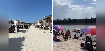 Influencer muestra 'playa' de arena blanca en Iquitos y usuarios reaccionan: "Pensé que era Miami"