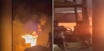 La Libertad: incendio en grifo de Pataz deja a 2 personas con quemaduras graves