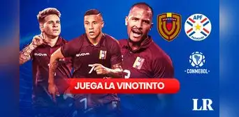 ¿Dónde ver el juego de la Vinotinto HOY? horario del Venezuela vs. Paraguay EN VIVO por eliminatorias ¿Dónde ver el juego de la Vinotinto HOY? horario del Venezuela vs. Paraguay EN VIVO por eliminatorias