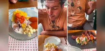 Italiano prueba ceviche mixto por primera vez y queda encantado con el sabor: “Es un espectáculo total” Italiano prueba ceviche mixto por primera vez y queda encantado con el sabor: “Es un espectáculo total”