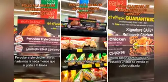 Joven encuentra platillo similar al pollo a la brasa en supermercado de EE. UU.: “De Perú para el mundo” Joven encuentra platillo similar al pollo a la brasa en supermercado de EE. UU.: “De Perú para el mundo”