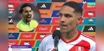 Paolo Guerrero y su lamento tras perder al último minuto con Brasil: "Resultado amargo"
