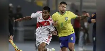 Joao Grimaldo, la estrella en la derrota ante Brasil y que ilusiona a los hinchas peruanos de cara al futuro