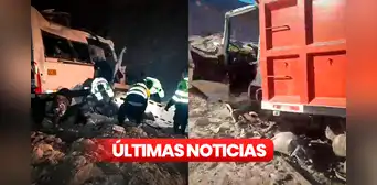 Accidente en Arequipa, últimas noticias: lista de 10 fallecidos tras choque entre minivan y tráiler