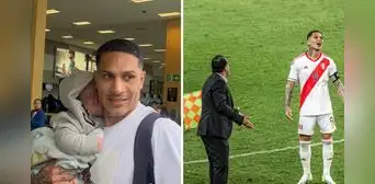 Paolo Guerrero y su reacción tras ser consultado sobre su tensa discusión con Juan Reynoso