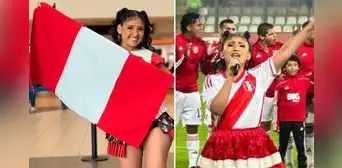 Milena Wharton agradecida por entonar el himno nacional en el Perú vs. Brasil: "Casi lloro"