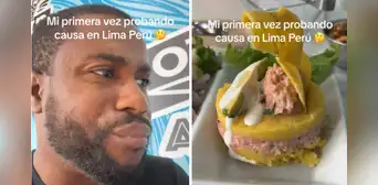 Extranjero en Perú come causa de atún por primera vez y su reacción se vuelve viral: “No soy un fan, sorry” Extranjero en Perú come causa de atún por primera vez y su reacción se vuelve viral: “No soy un fan, sorry”