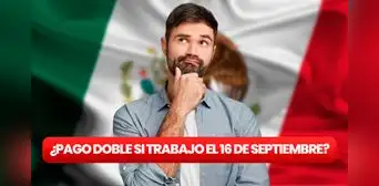 Independencia de México: ¿me tienen que pagar doble por trabajar el 16 de septiembre? Independencia de México: ¿me tienen que pagar doble por trabajar el 16 de septiembre?