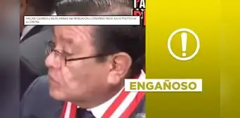 La Justicia no “confirmó” que el presidente del JNE “cometió un grave delito”