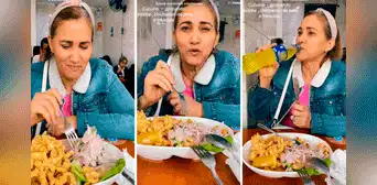 Extranjera prueba CEVICHE en Perú por primera vez y su reacción impacta en redes: ¡No le gustó! Extranjera prueba CEVICHE en Perú por primera vez y su reacción impacta en redes: ¡No le gustó!