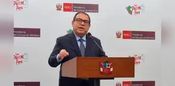 Alberto Otárola niega que Gobierno de Boluarte pretenda atentar contra la prensa Alberto Otárola niega que Gobierno de Boluarte pretenda atentar contra la prensa