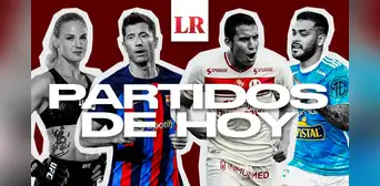 Partidos de hoy, 16 de septiembre: programación de los diferentes torneos internacionales Partidos de hoy, 16 de septiembre: programación de los diferentes torneos internacionales