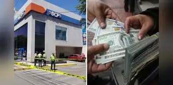 Asalto con armas de fuego a cambista en zona bancaria de Arequipa dejó a 3 personas heridas