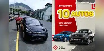 ¡Lo consiguió! Tras presión mediática, Caja Cusco entregó auto a mujer que ganó sorteo
