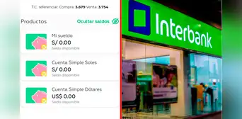 Usuarios de Interbank reportan fallas en aplicación con cuentas en cero y descuentos sin justificación Usuarios de Interbank reportan fallas en aplicación con cuentas en cero y descuentos sin justificación