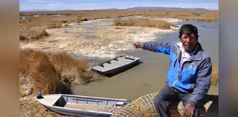 El Titicaca se seca