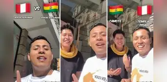 Tiktokers comparan jergas más populares de Perú y Bolivia: "'Pisado' es aquí 'chicote'" Tiktokers comparan jergas más populares de Perú y Bolivia: "'Pisado' es aquí 'chicote'"
