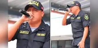 Policía peruano sorprende con impresionante talento en el rap: “Se equivocó de profesión” Policía peruano sorprende con impresionante talento en el rap: “Se equivocó de profesión”