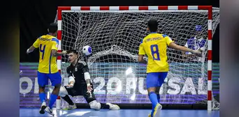 ¡Campeones! Brasil derrotó 1-0 a Argentina por la final del Sudamericano de Futsal Sub-20