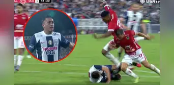 El polémico penal que no le cobraron a Christian Cueva tras revisar varios minutos en el VAR El polémico penal que no le cobraron a Christian Cueva tras revisar varios minutos en el VAR