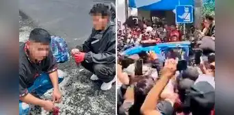 Vecinos queman vivos a 2 presuntos sicarios acusados de matar a una comerciante por un préstamo en Guatemala Vecinos queman vivos a 2 presuntos sicarios acusados de matar a una comerciante por un préstamo en Guatemala