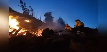 Arequipa: incendio en Maca arrasó con más de tres mil hectáreas de vegetación Arequipa: incendio en Maca arrasó con más de tres mil hectáreas de vegetación