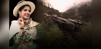 Lucero Vilcamiche, integrante de ‘Cangallo Corazón’, falleció en fatídico accidente en Huancavelica Lucero Vilcamiche, integrante de ‘Cangallo Corazón’, falleció en fatídico accidente en Huancavelica